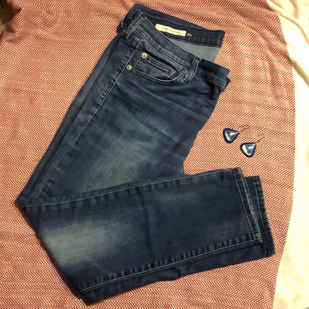 GAP girlfriend jeans